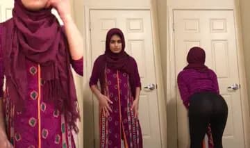 Indian desi sex of a gorgeous Muslim girlfriend